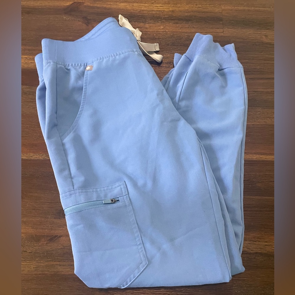 Figs Women's Ceil Blue Joggers Small